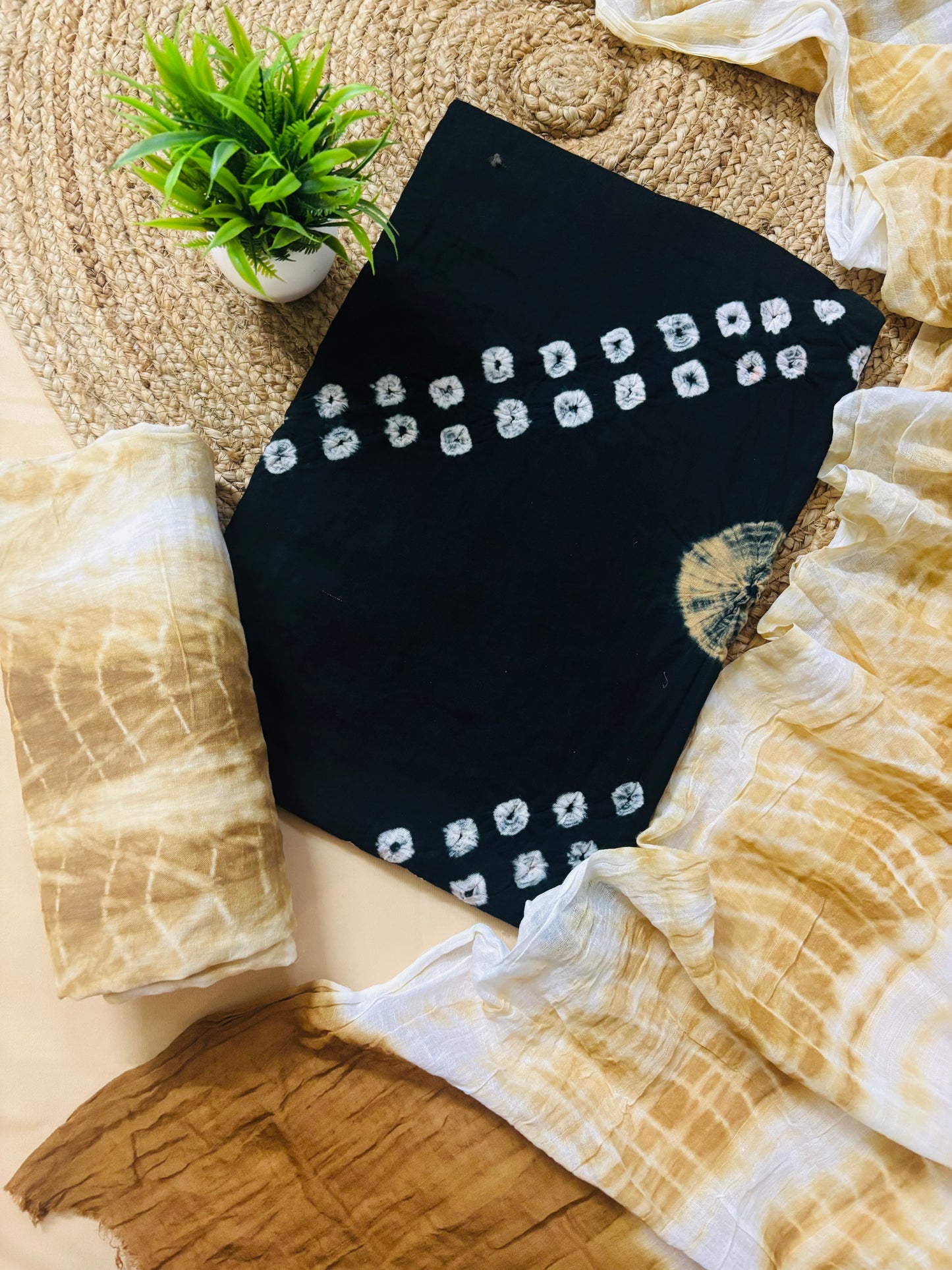 Bandhani Cotton Suit